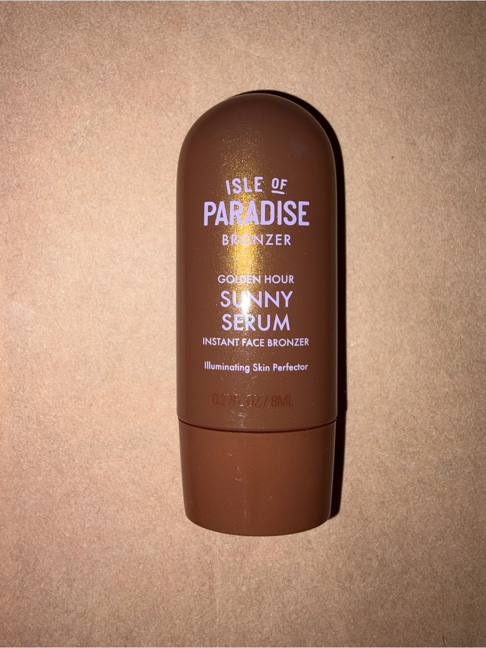 Isle of Paradise Sunny Serum Instant Face Bronzer Golden Hour .27 oz 8 ml NEW